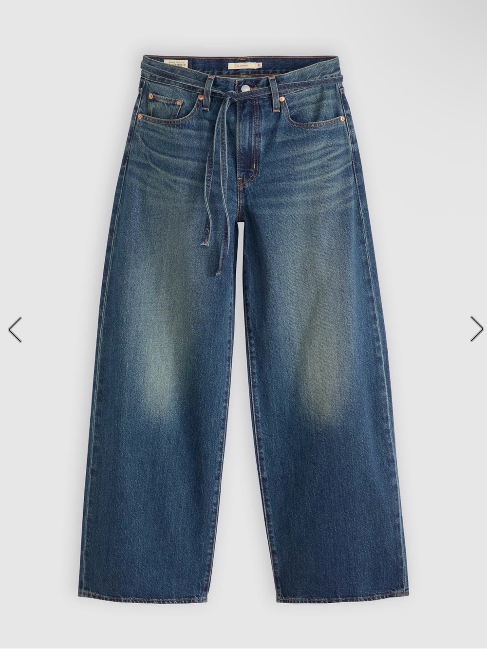Levi's® Premium XL BAGGY STRAIGHT WOMEN'S JEANS NWT $108 Size 32 at Free People